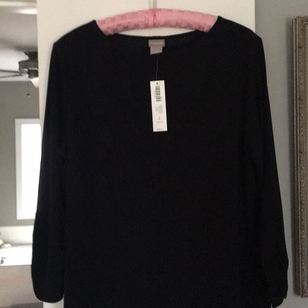 NWT Chico’s Black Column Dress